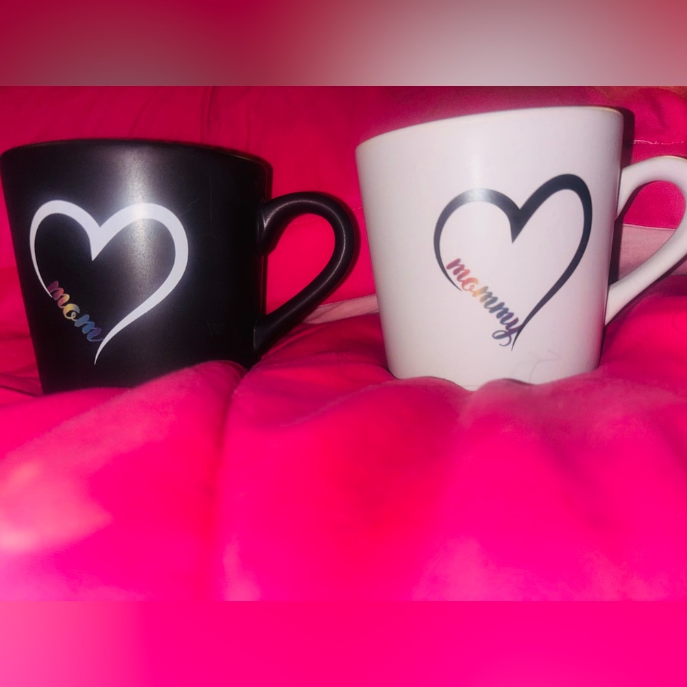 Mom & mommy coffee mug set